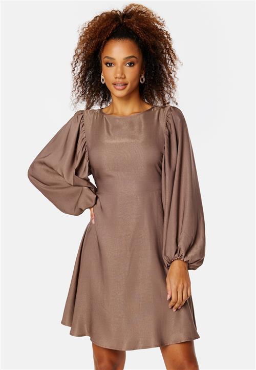 BUBBLEROOM Charli Balloon Sleeve Dress