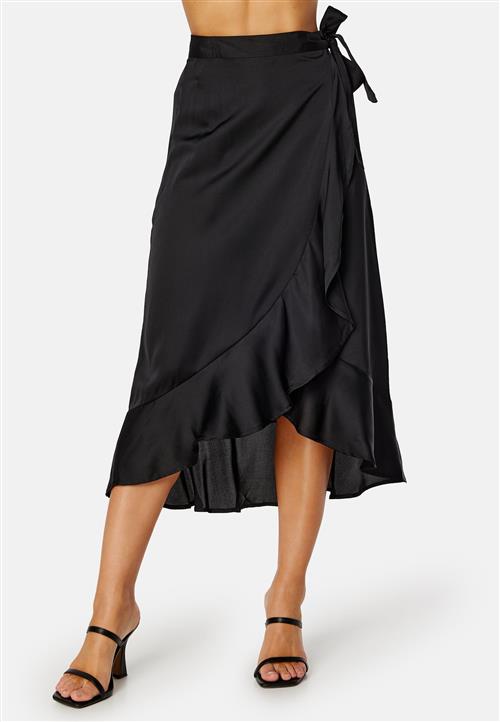 BUBBLEROOM Villima satin skirt