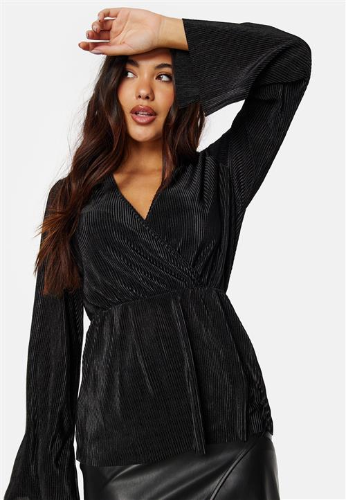 Happy Holly Iza plissé top