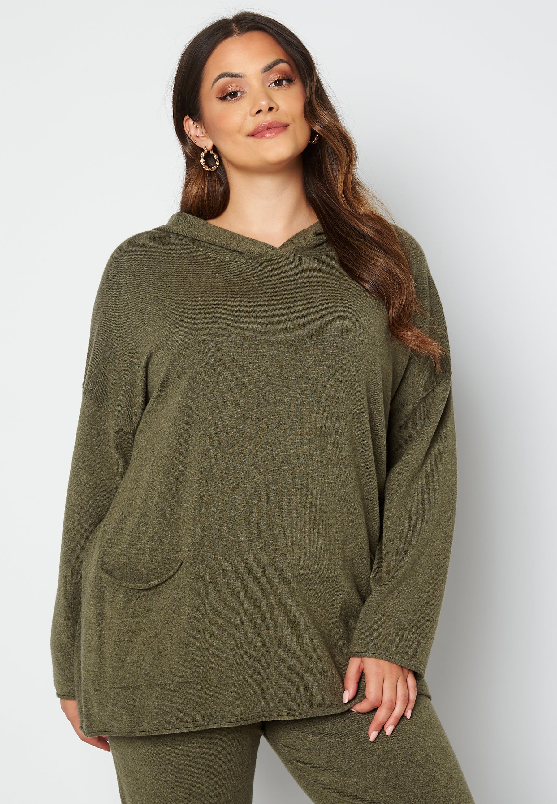 Bubbleroom Cosi LS Hoddie Knit