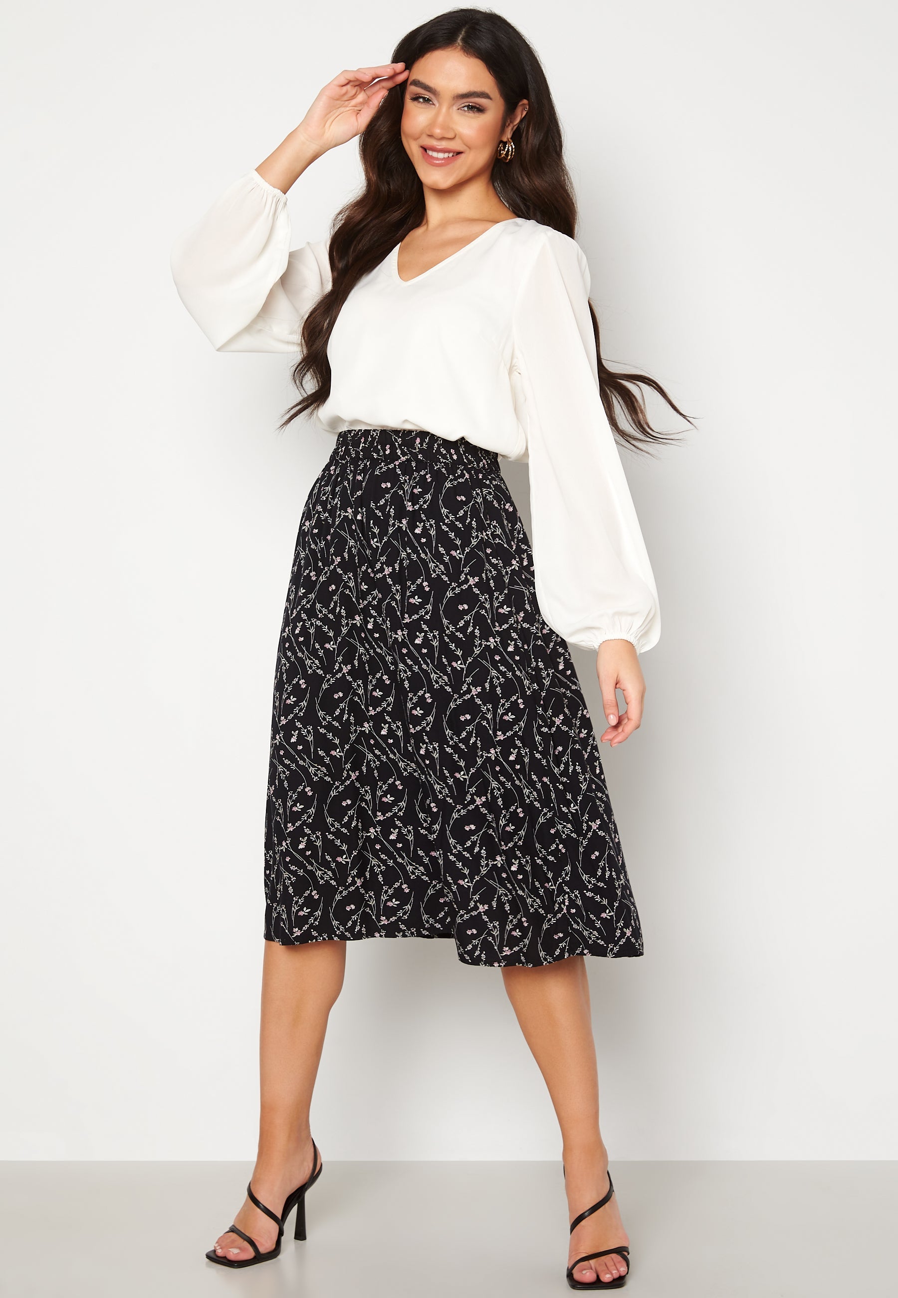 Happy Holly Zadie Midi Skirt