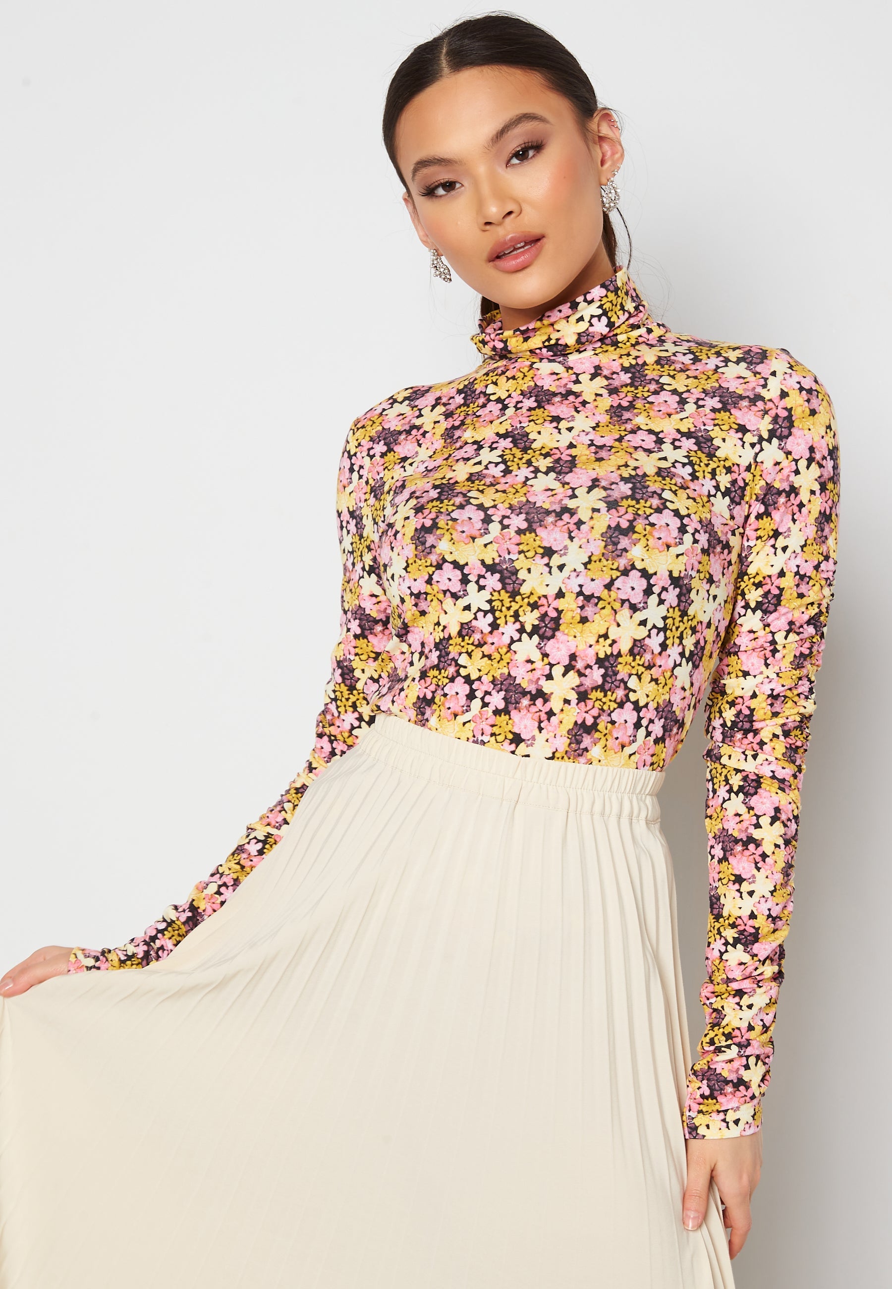 SELECTED Ottilia LS Roll Neck Top