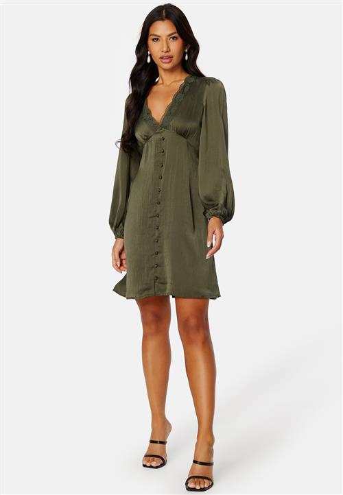 BUBBLEROOM Lucinda satin dress