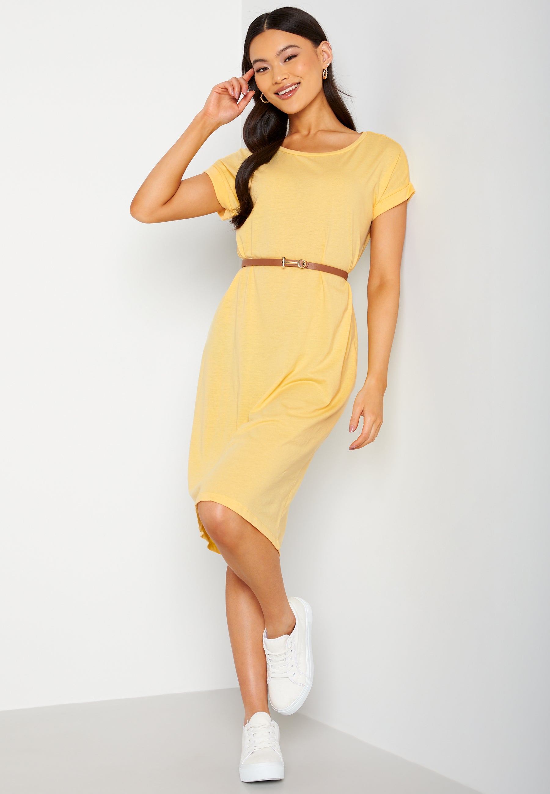 VILA Dreamers S/S Knee Dress