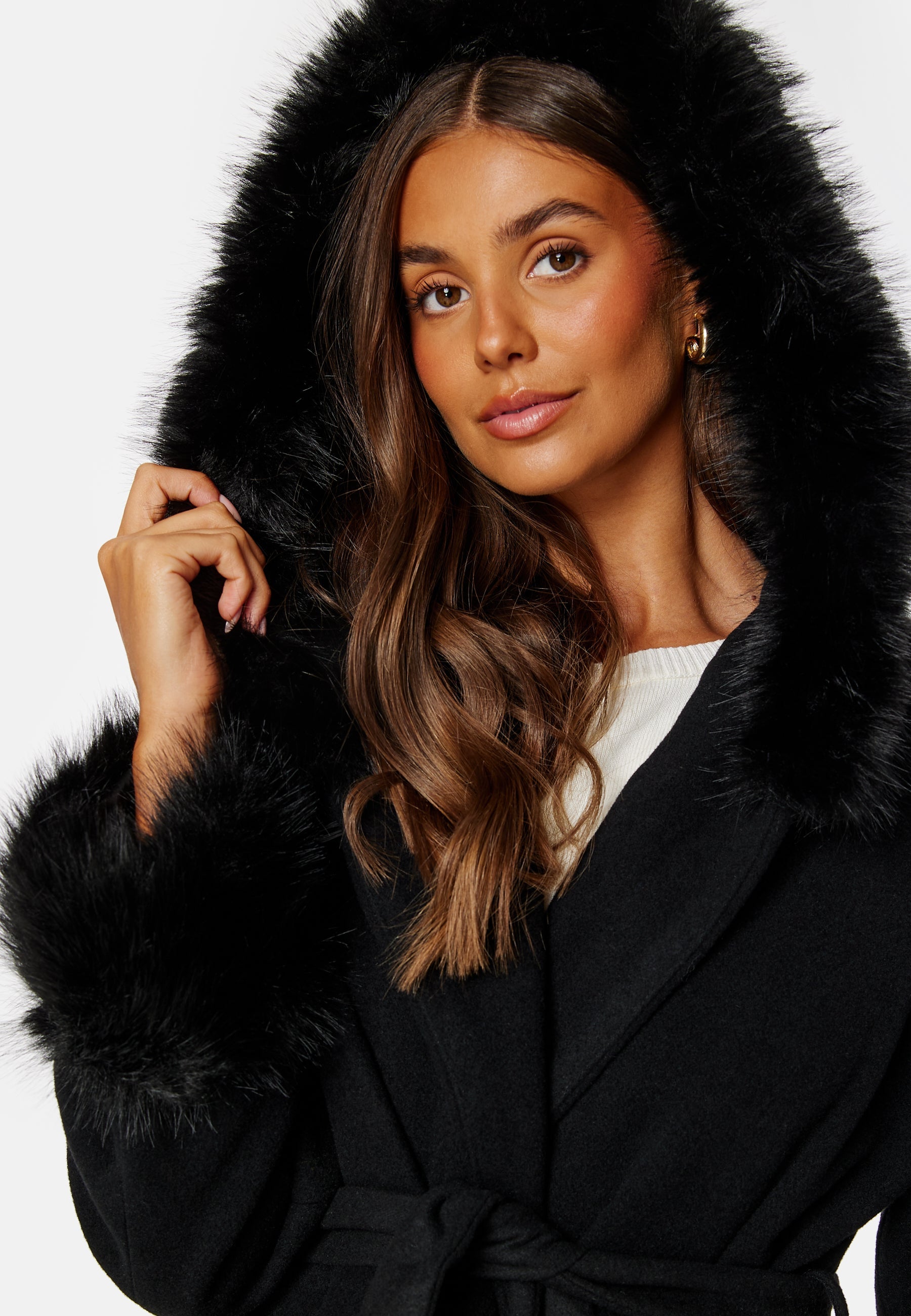 Chiara Forthi Charisma Wool Blend Coat