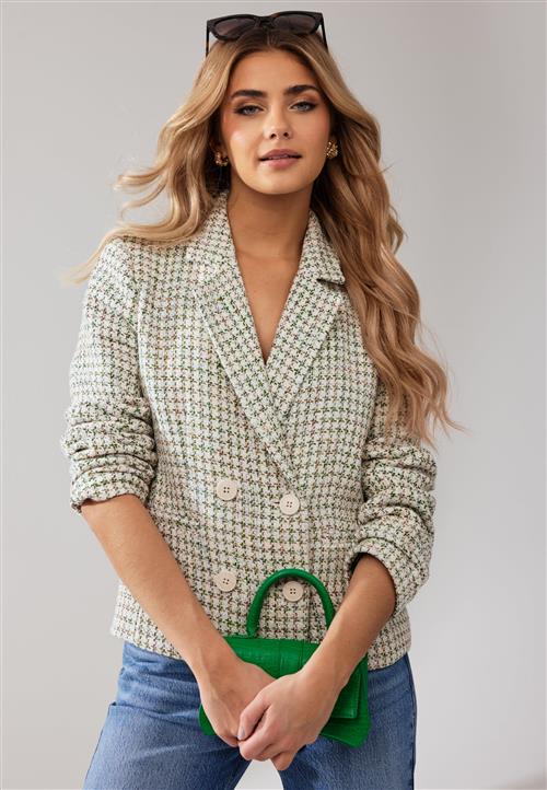 BUBBLEROOM Mila bouclé blazer