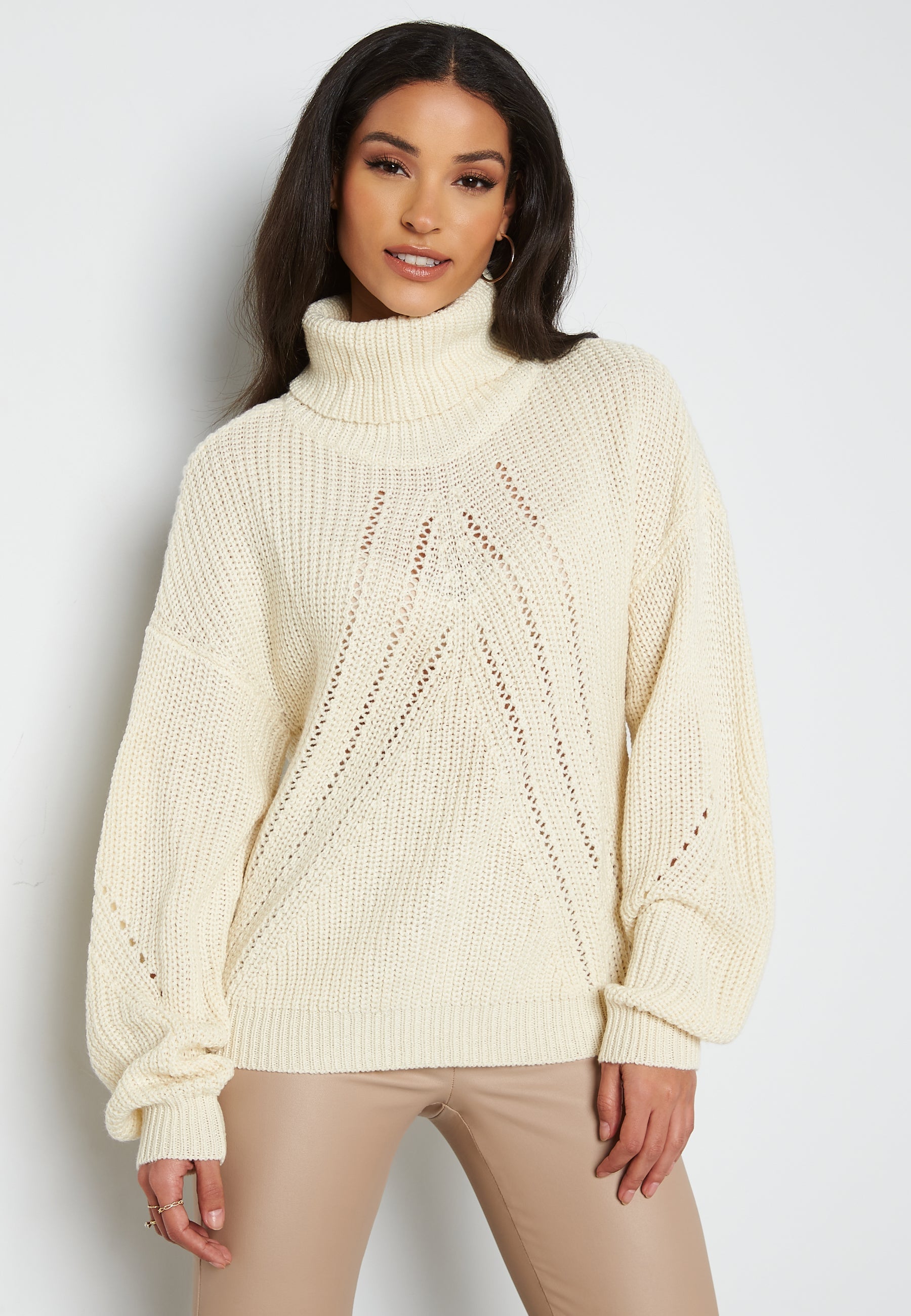 JDY Cory Justy L/S Rollneck Pullover Knit