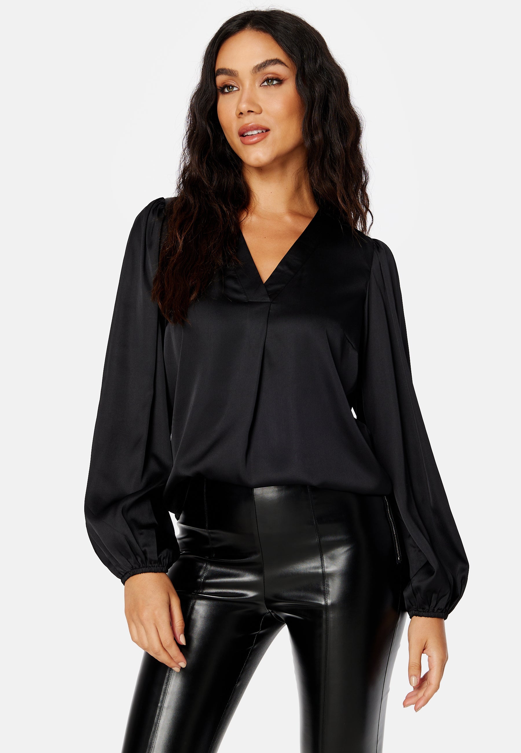 BUBBLEROOM Gwenny satin blouse
