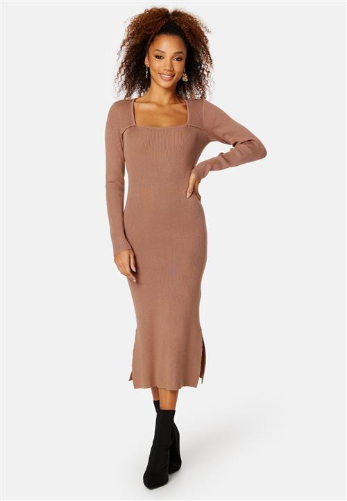 BUBBLEROOM Osminda knitted cut out dress