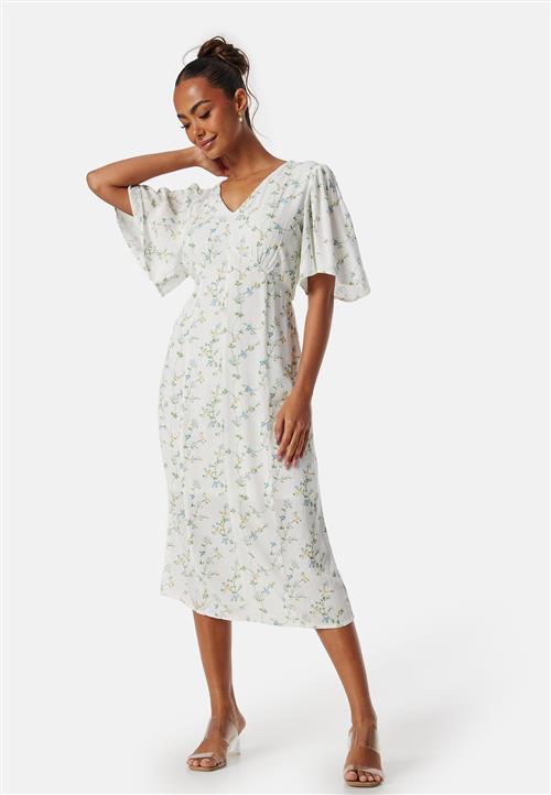 Pieces Pckary SS V-Neck midi dress