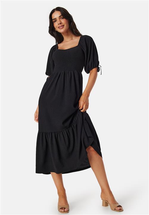 BUBBLEROOM Short Sleeve Smock Dress