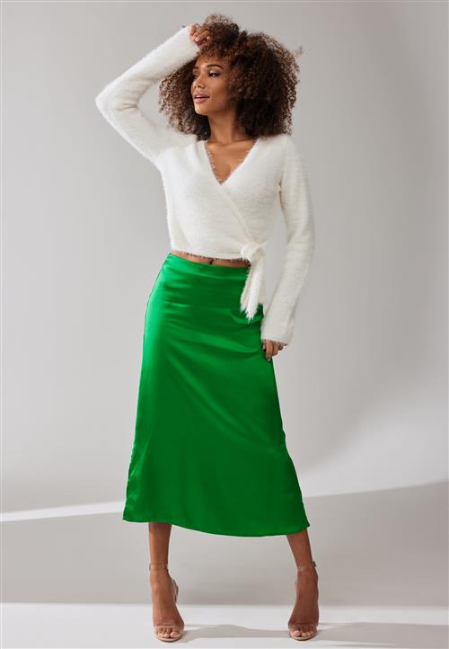 Object Collectors Item Naya HW Sateen Midi Skirt