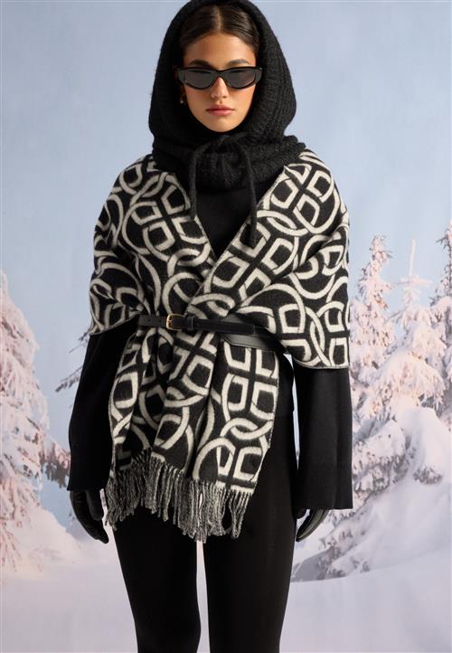 GANT G Pattern Wool Scarf