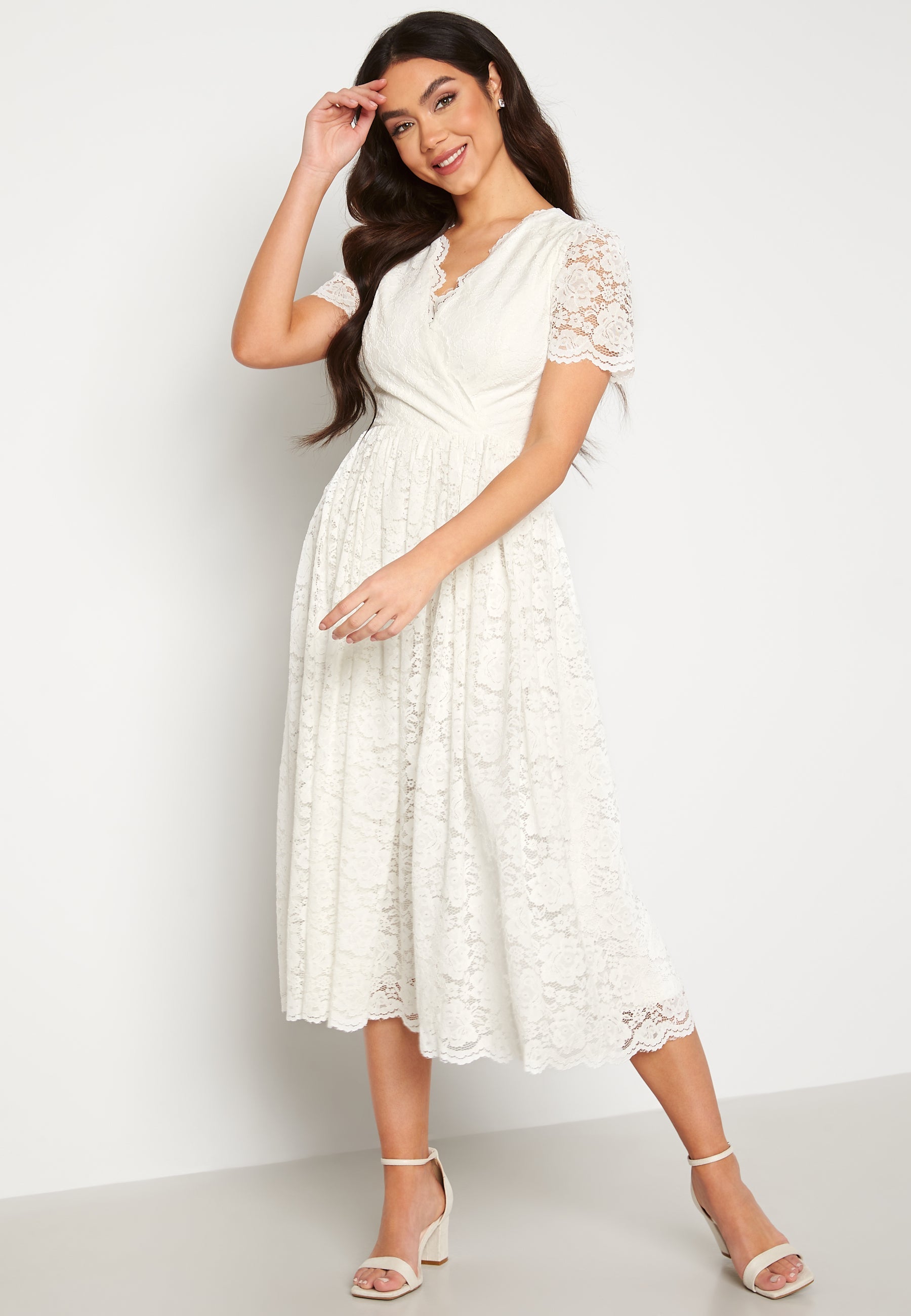 Bubbleroom Occasion Camala Midi Wedding Dress