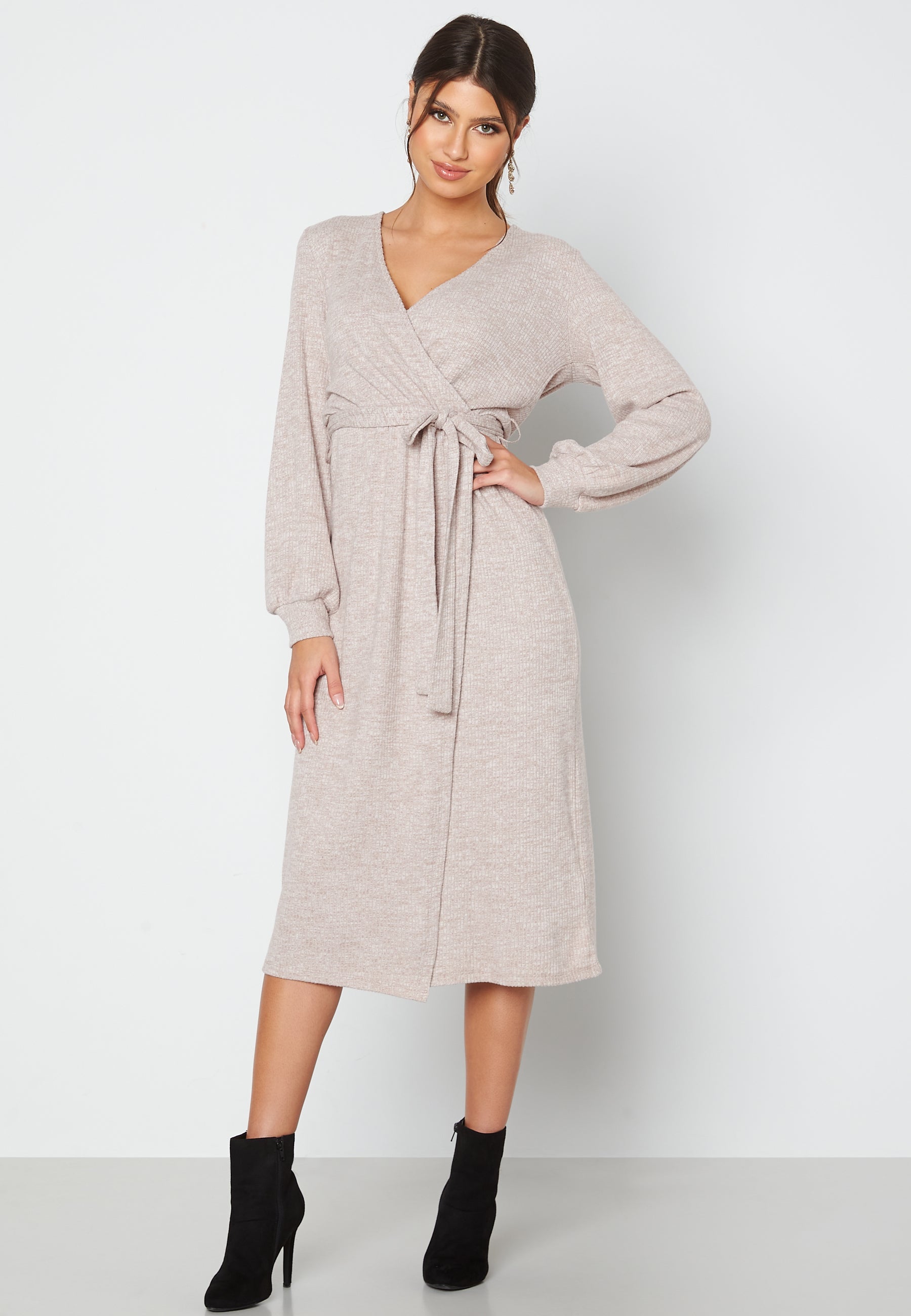 BUBBLEROOM Oliwia rib dress