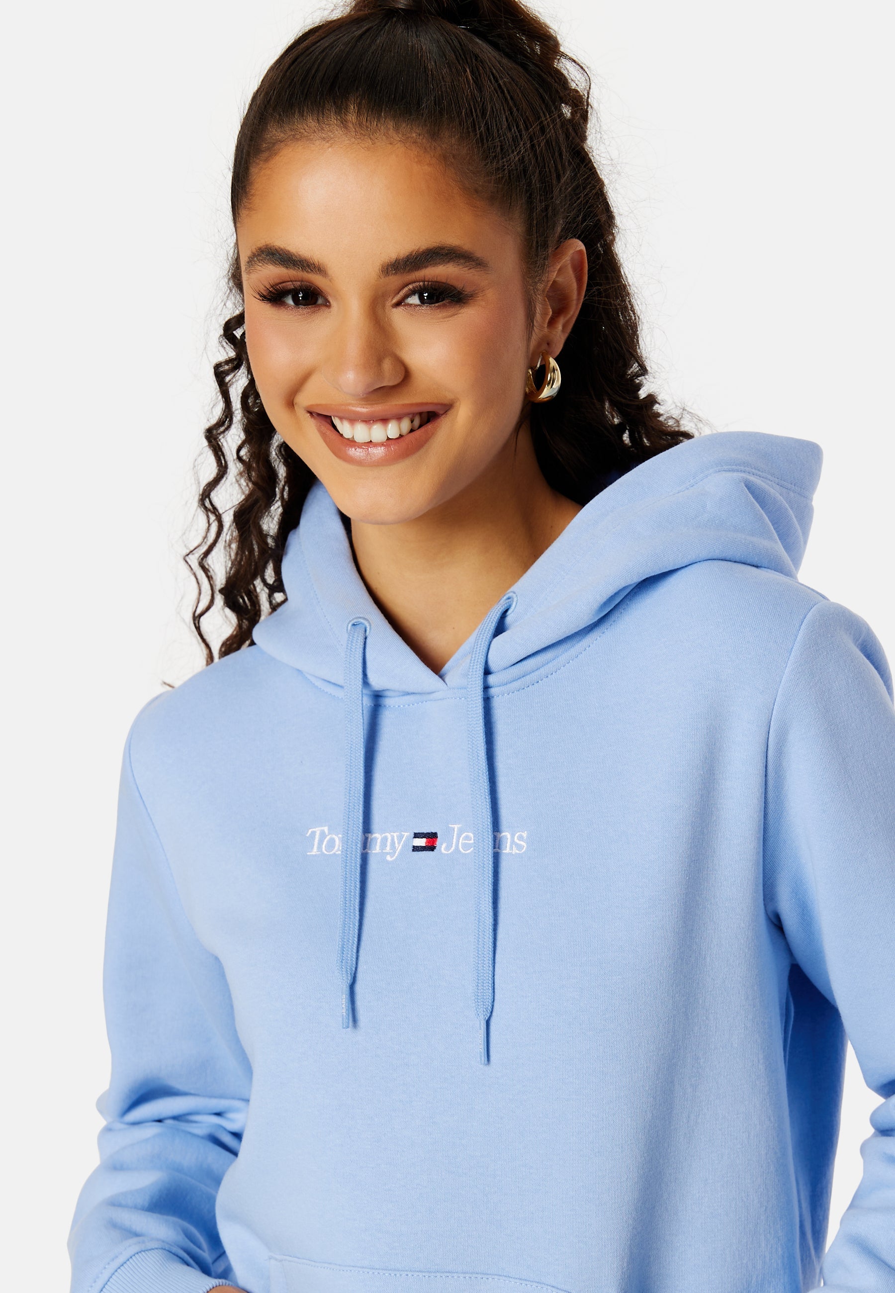 TOMMY JEANS Reg Serif Linear Hoodie
