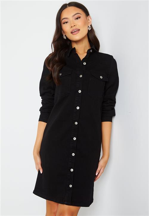 Pieces Perry L/S Denim Dress