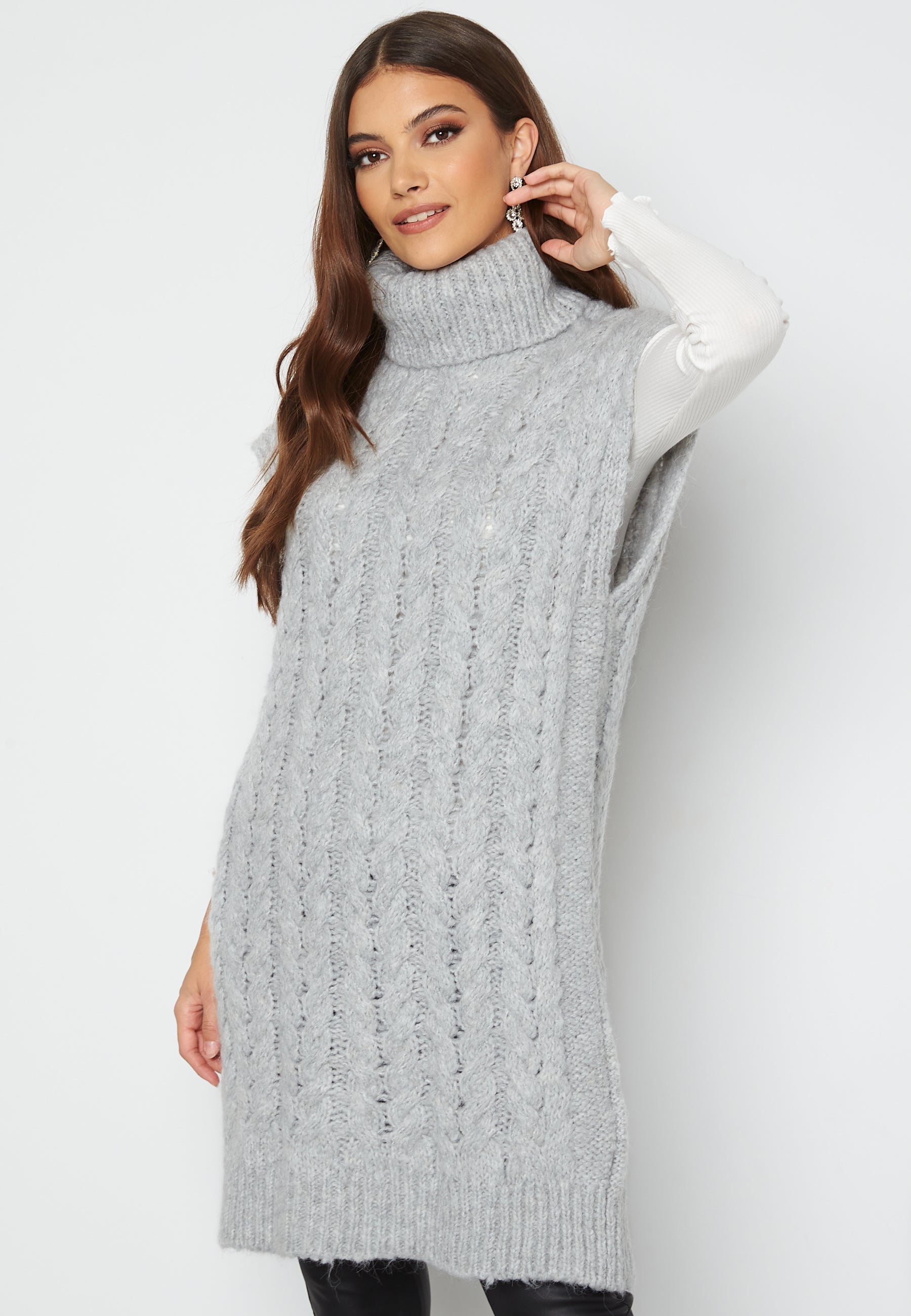 VERO MODA Ellie Cable Long Blouse