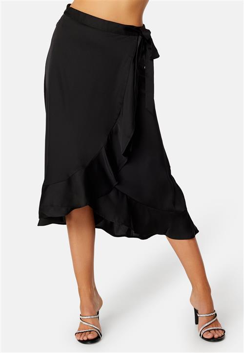 VILA Ellette Wrap HW Skirt