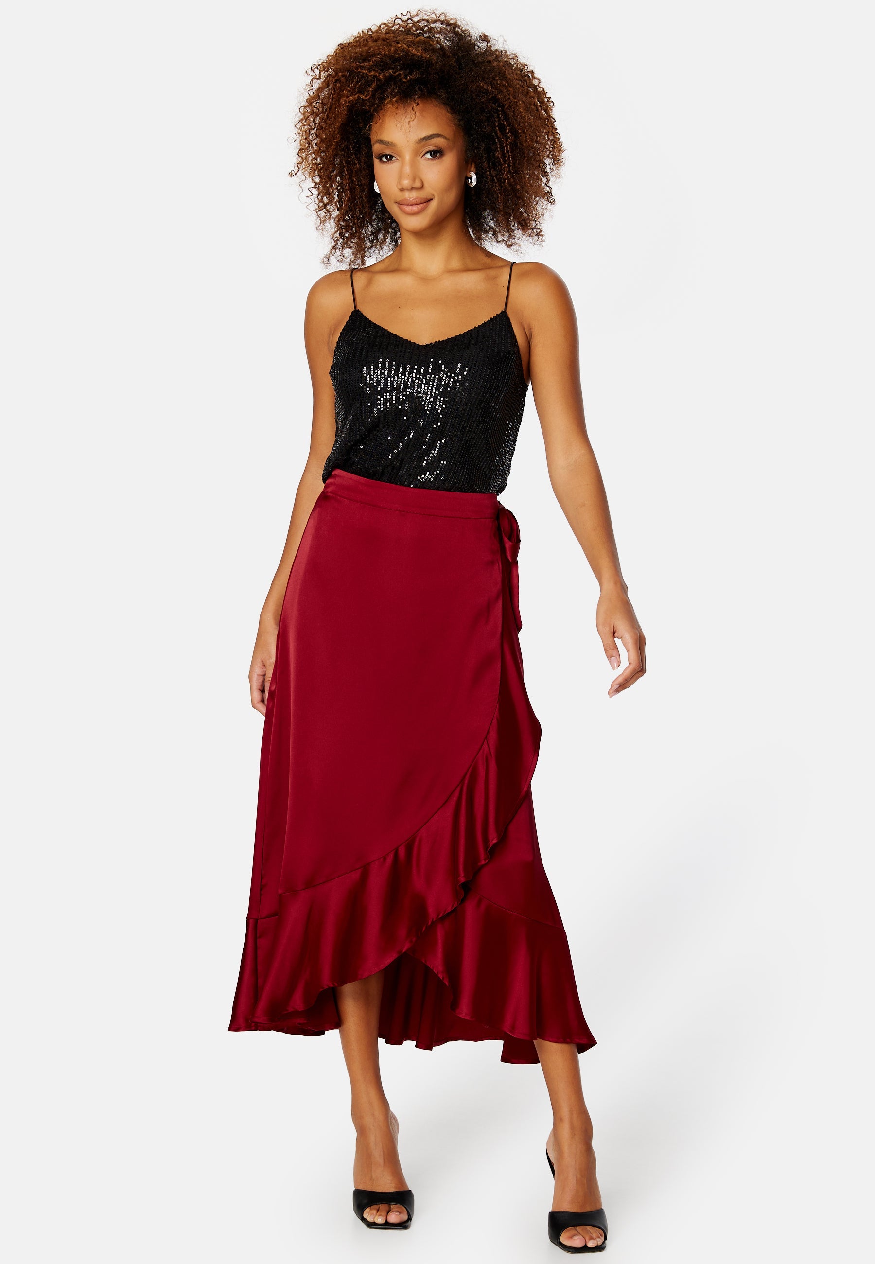 Object Collectors Item Sateen Wrap Skirt A Fair