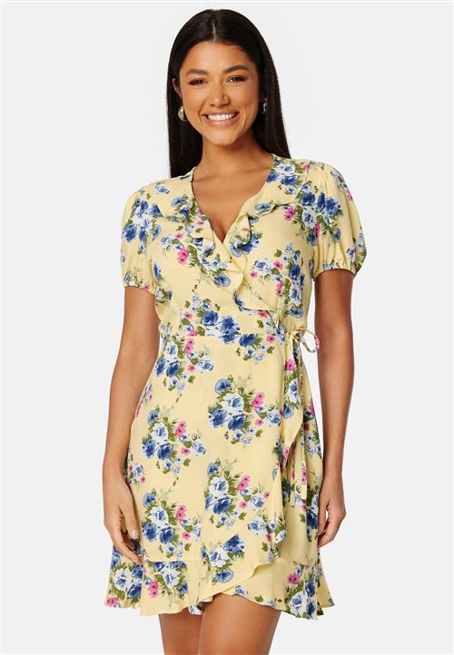 BUBBLEROOM Patrinia wrap dress