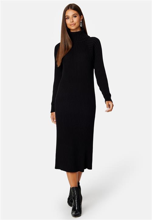 YAS Mavi Knit Midi Rollneck Dress