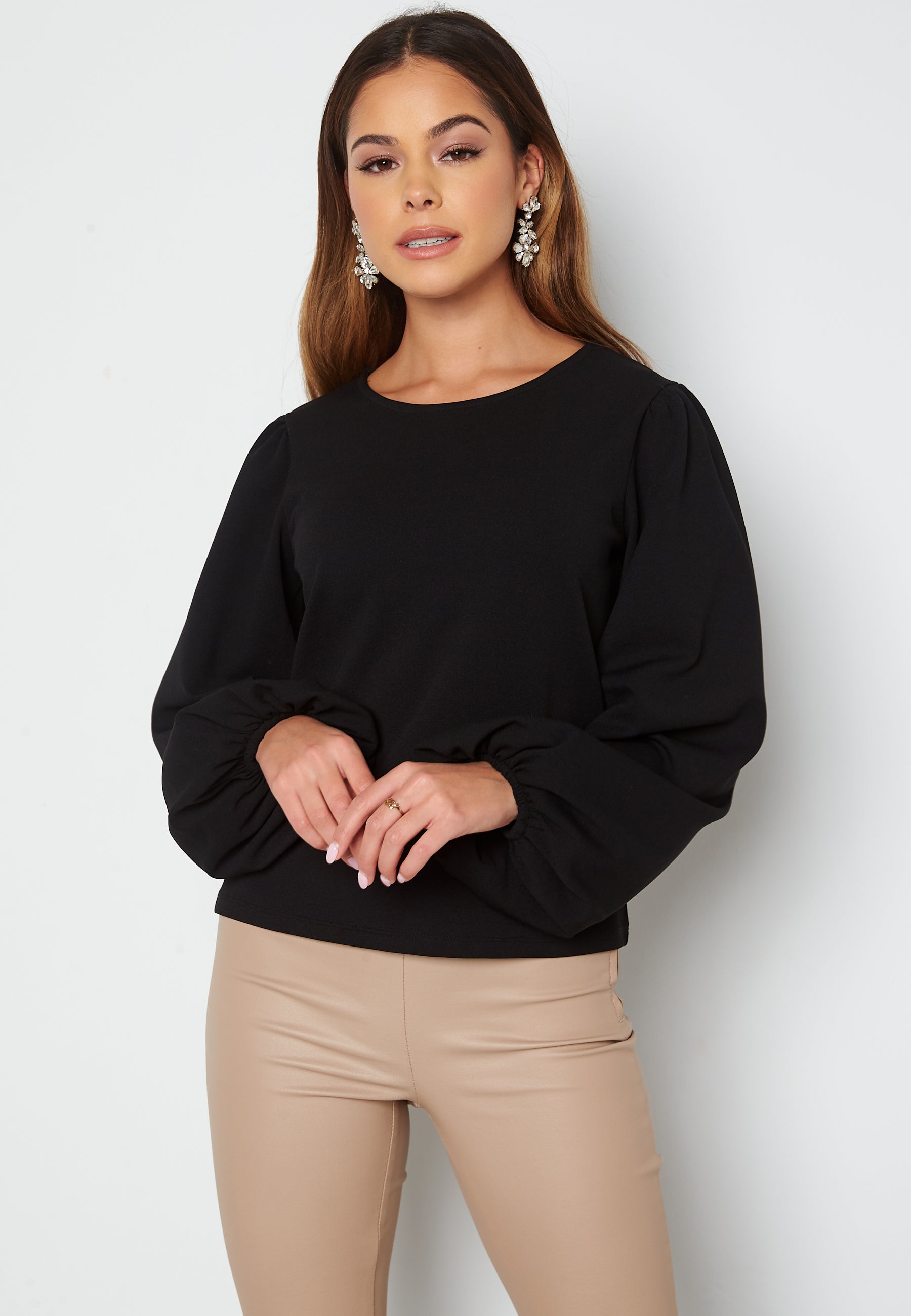 BUBBLEROOM Leonne puff sleeve top