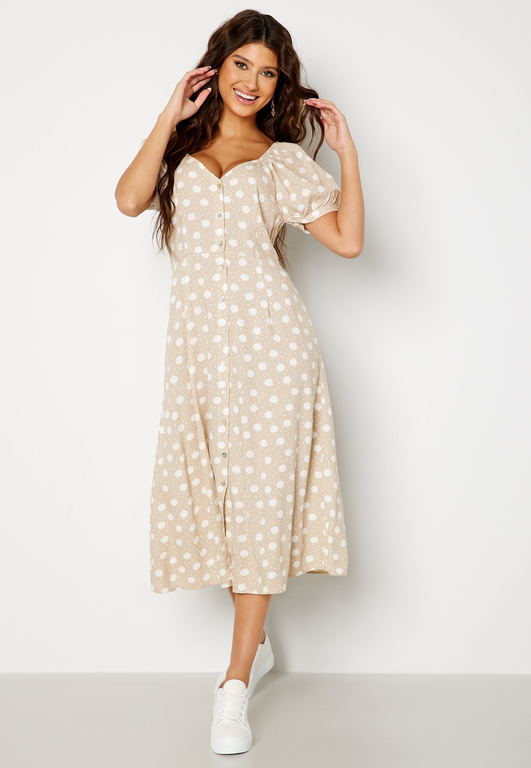 VERO MODA Jesmilo S/S Calf Shirt Dress