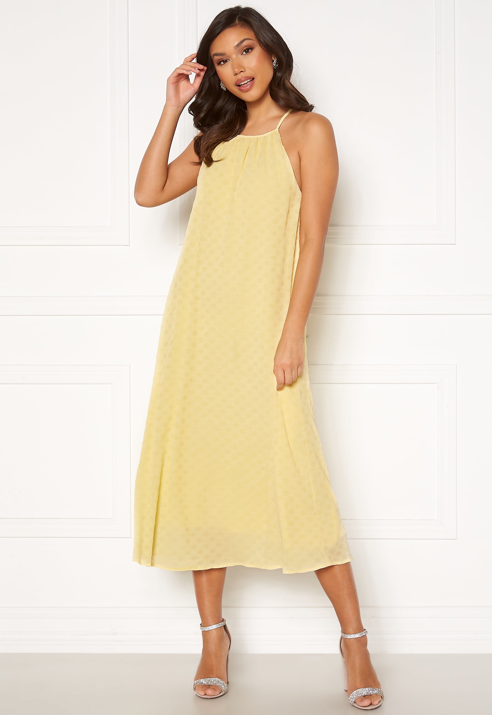 YAS Bali Strap Midi Dress