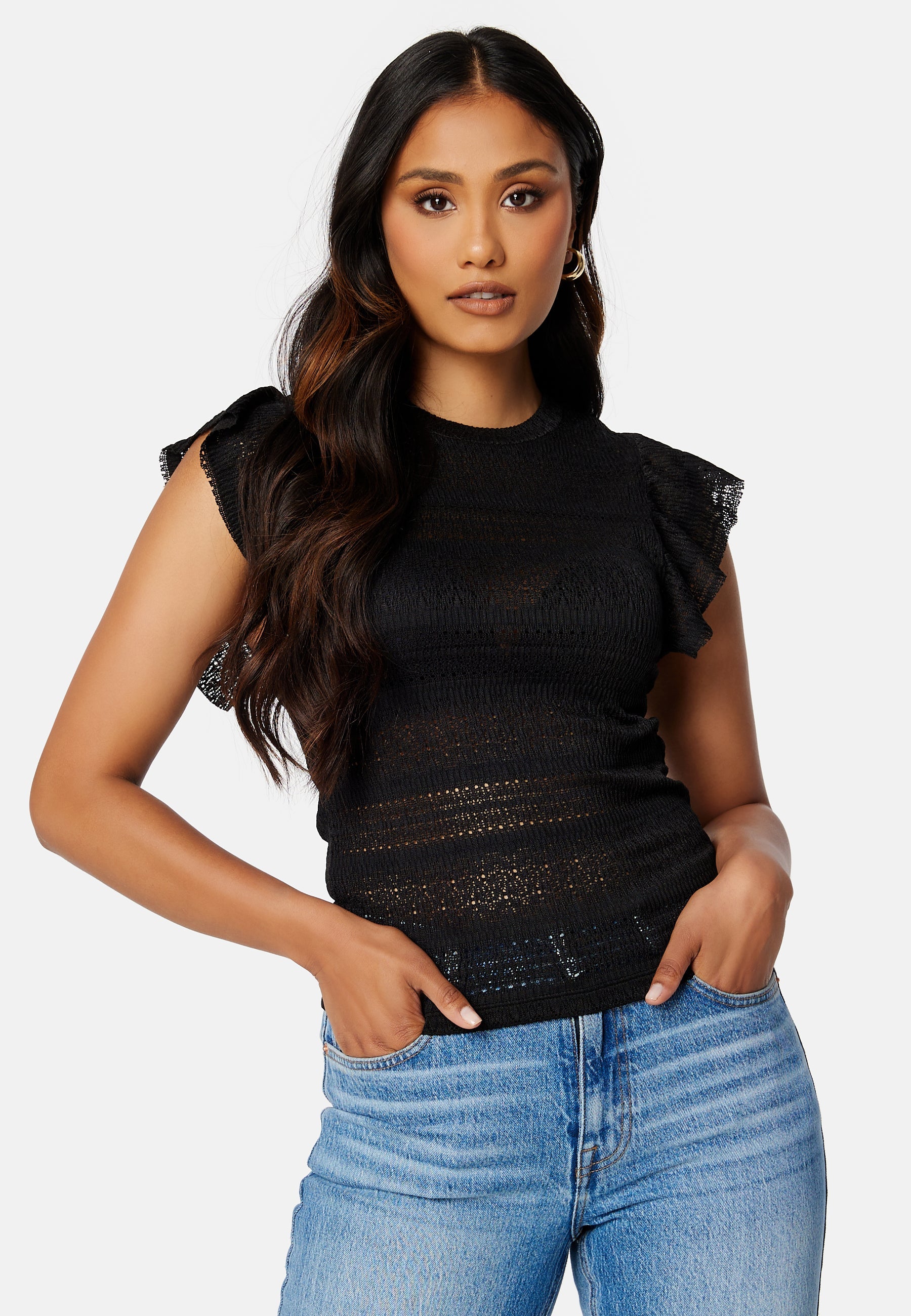 VERO MODA Sule SL Lace Top