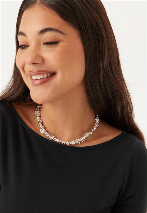 Pilgrim Act Recycled Necklace Silver-p