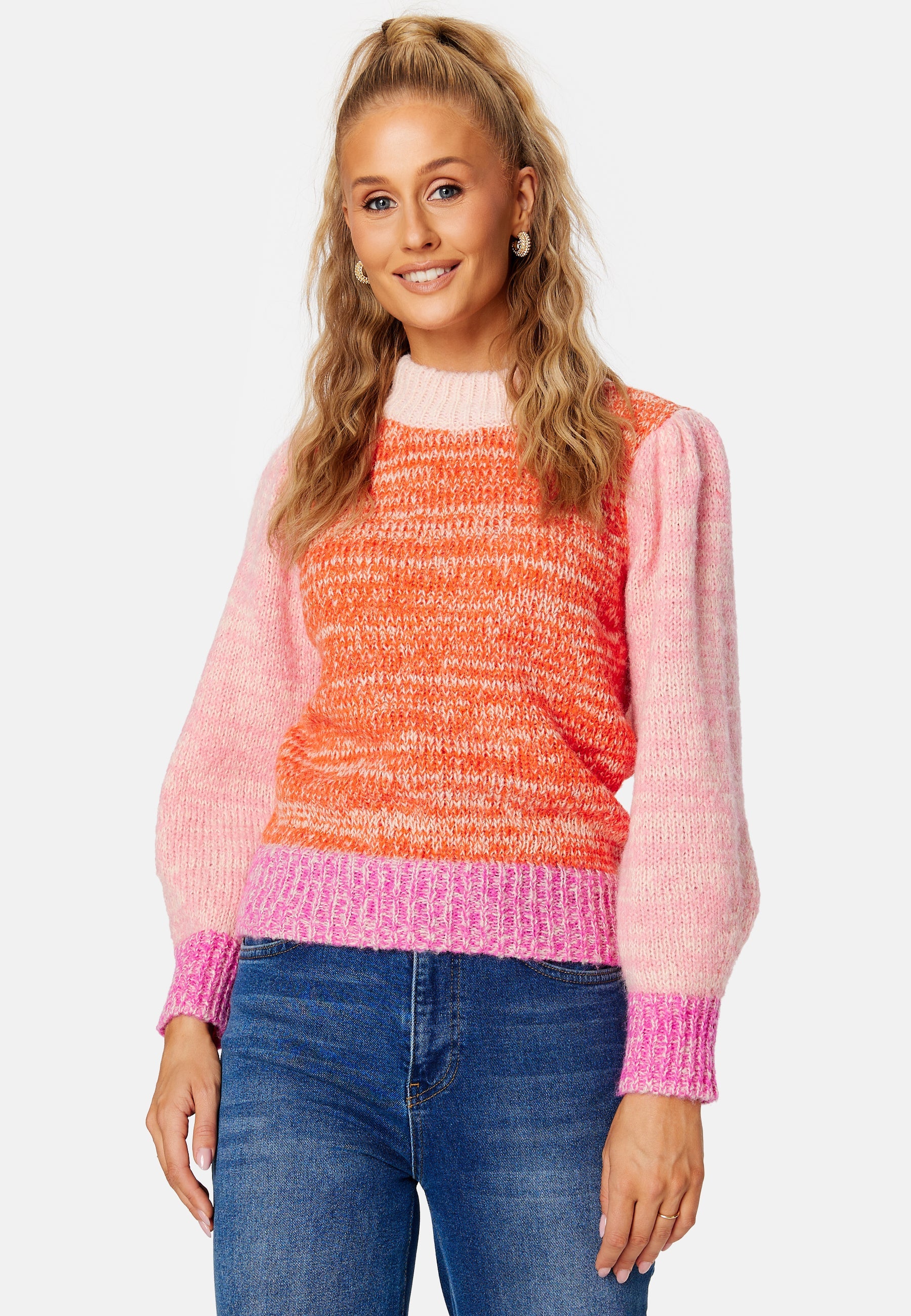 Pieces Felisia High Neck Wool Knit