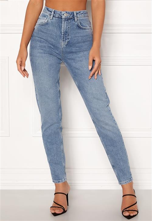 Pieces Leah Mom HW Ankle Jeans