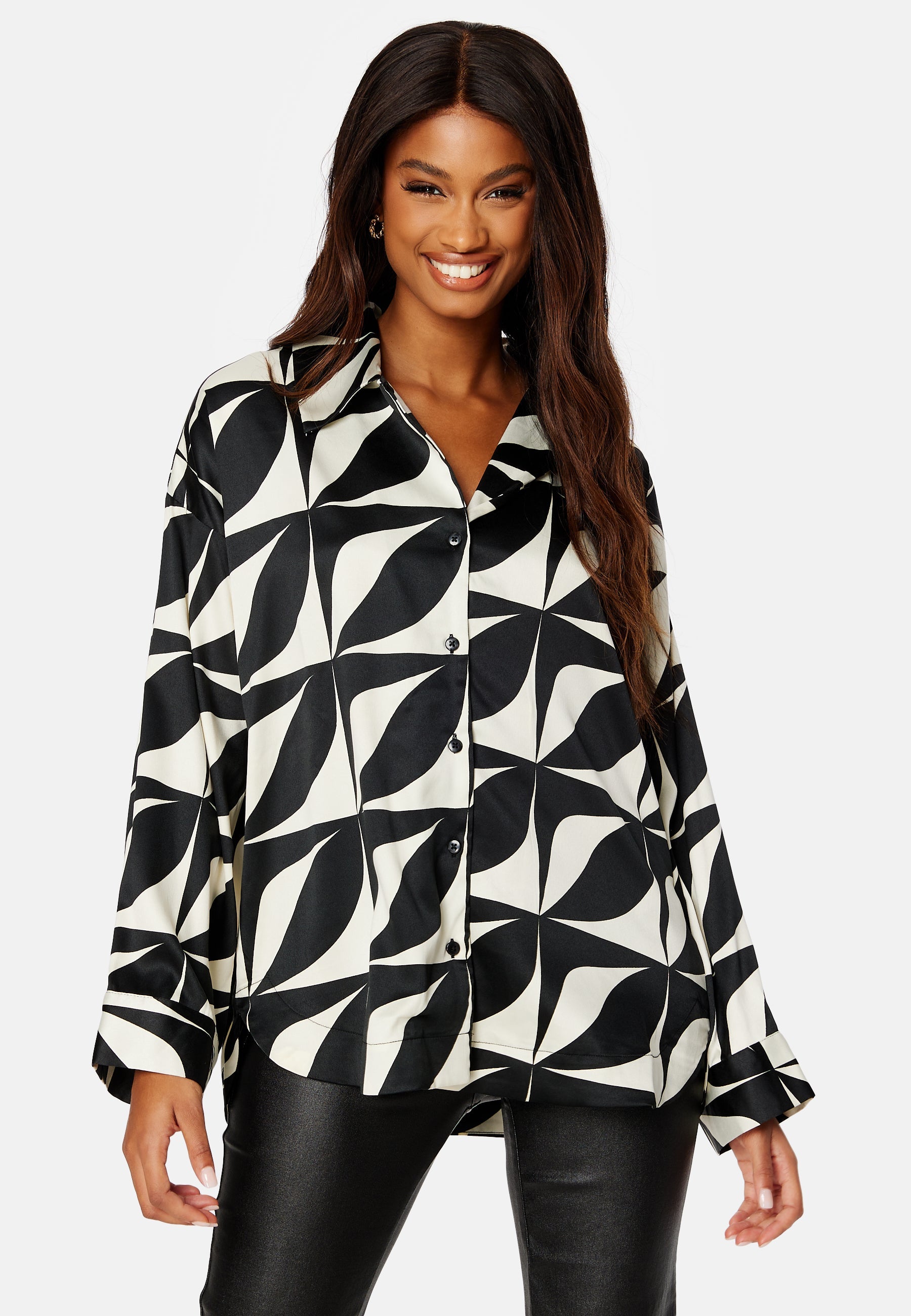 VERO MODA Kypra LS Wide Long Shirt