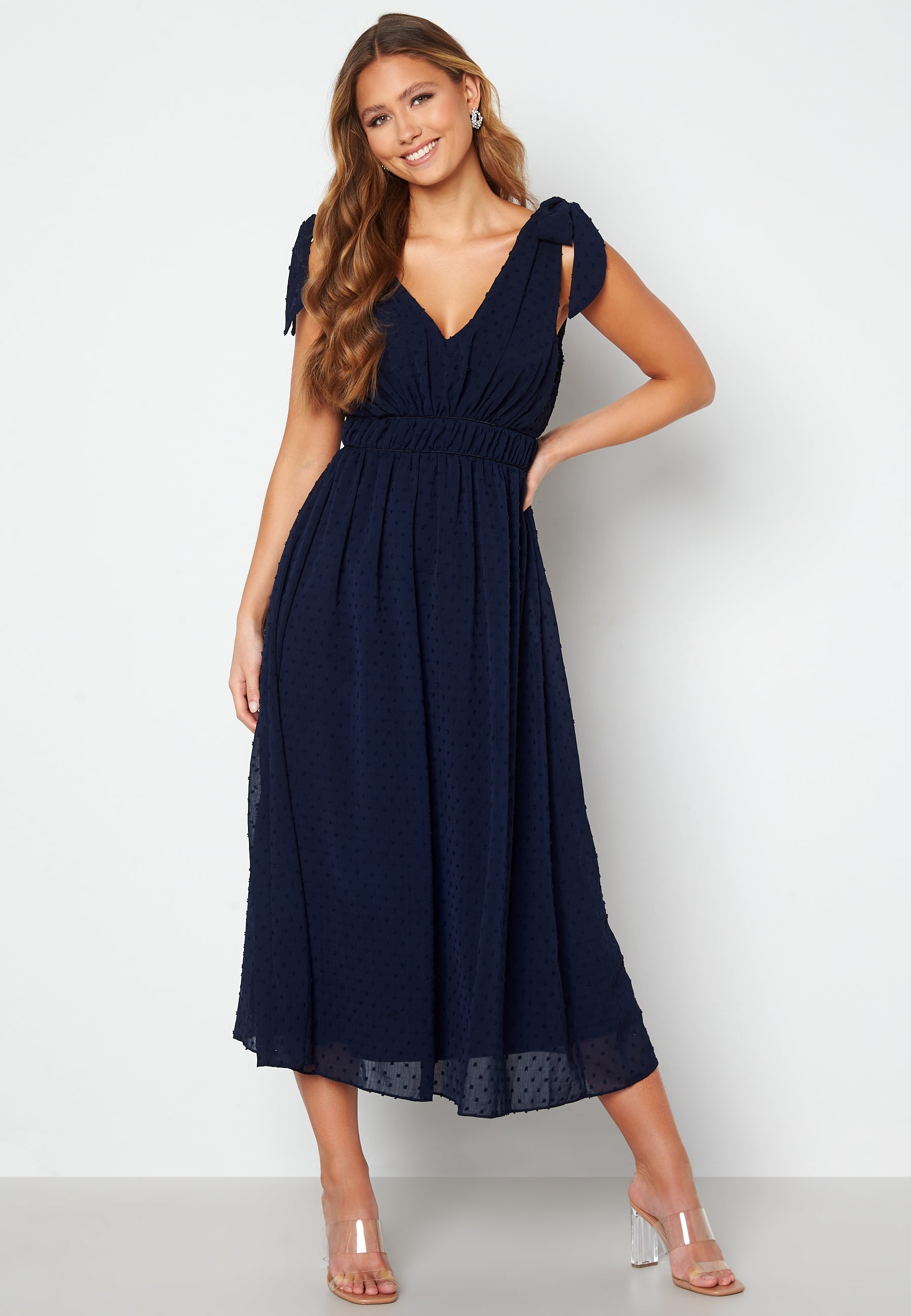 Moments New York Theodora Dotted Dress