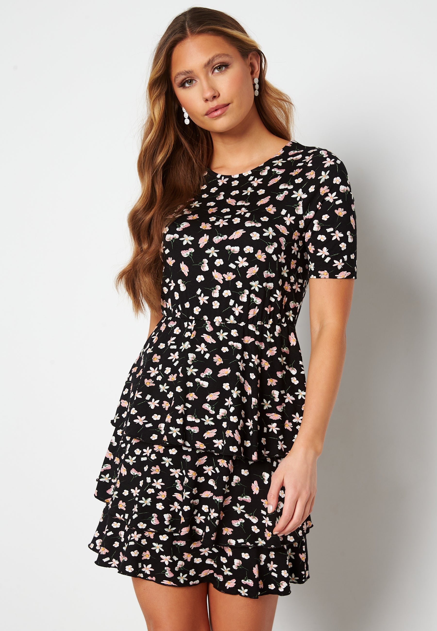 Happy Holly Petra Flounce dress