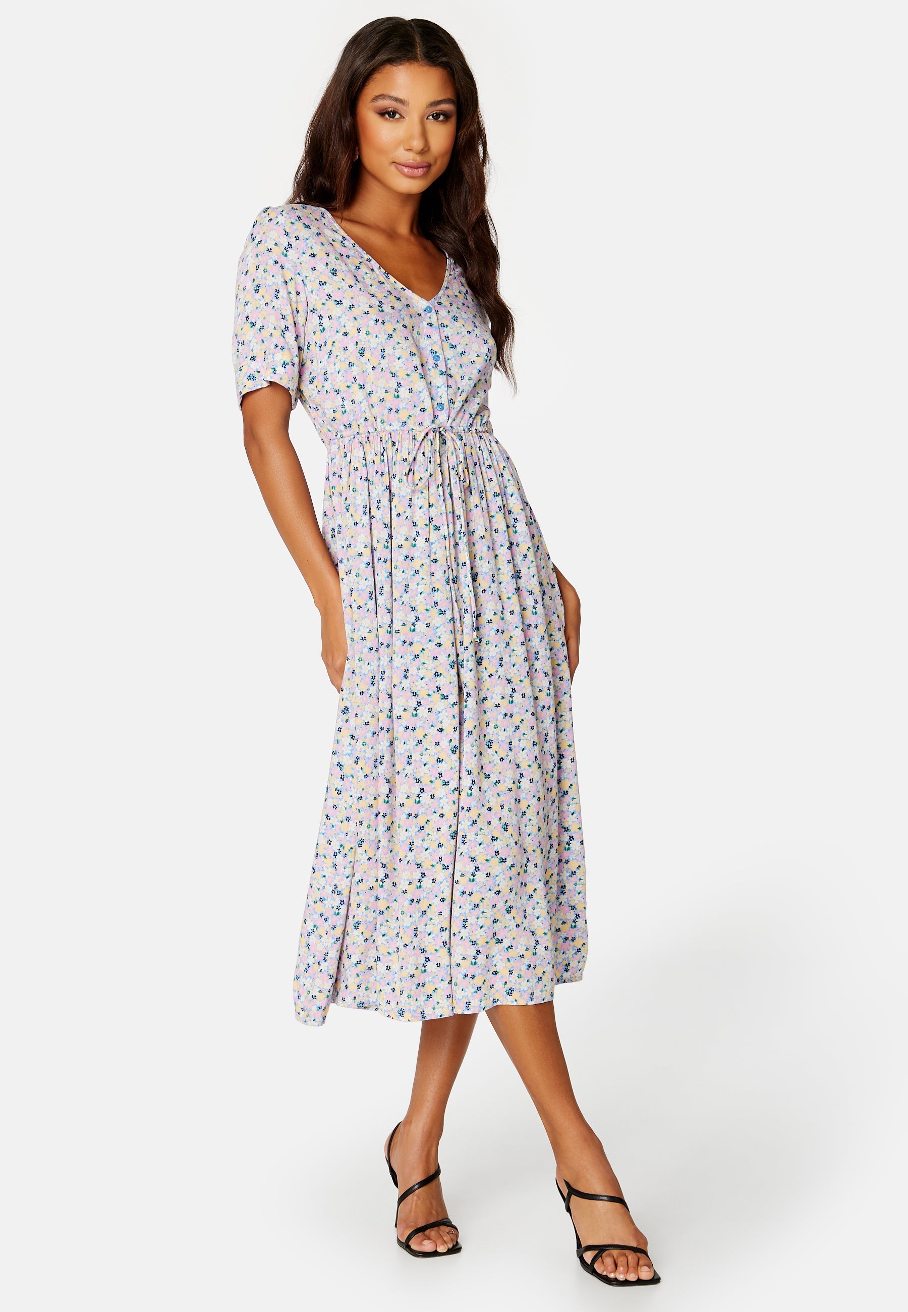 Pieces Nya SS Midi Dress