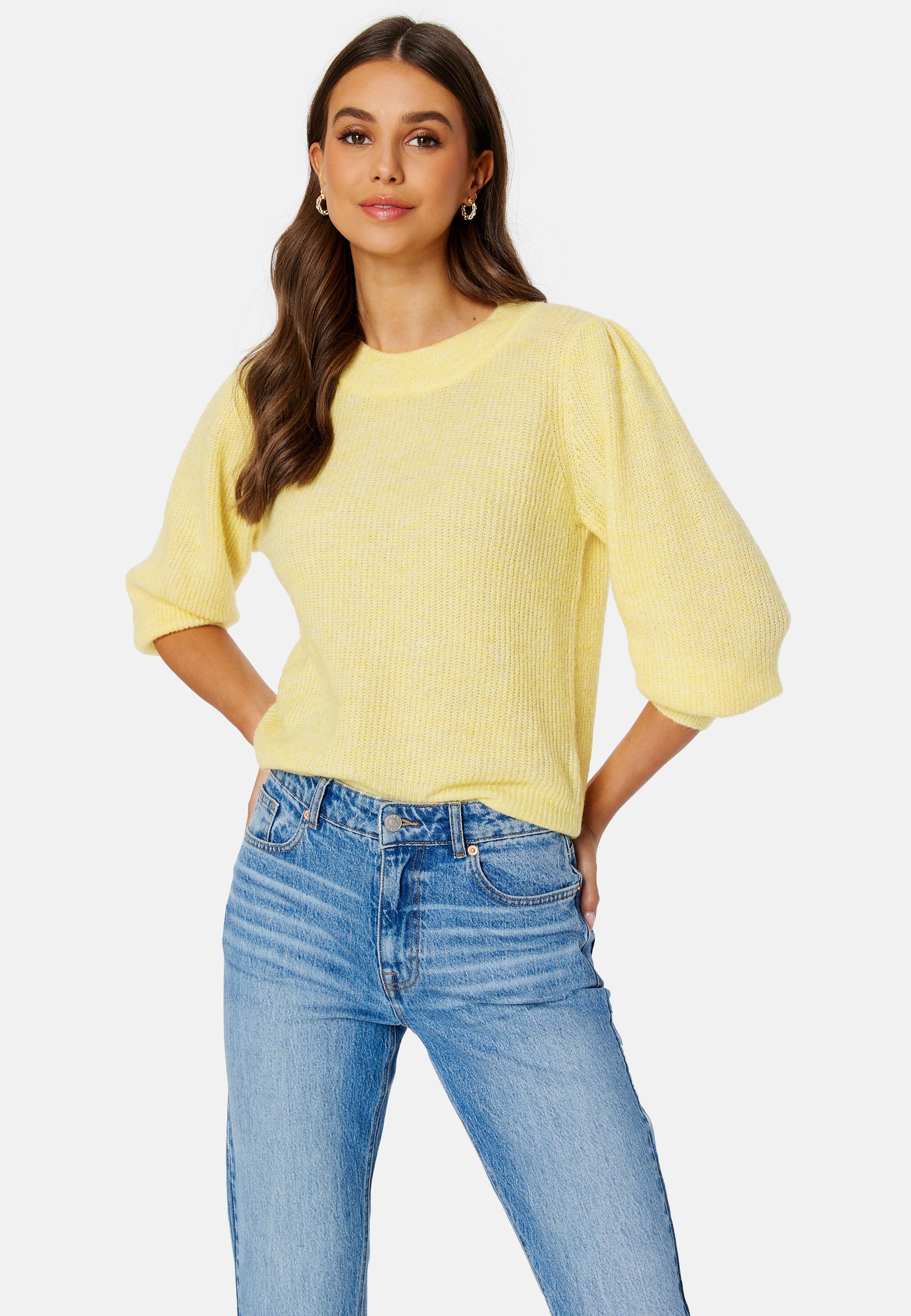 VERO MODA Vigga 3/4 Rib Pullover