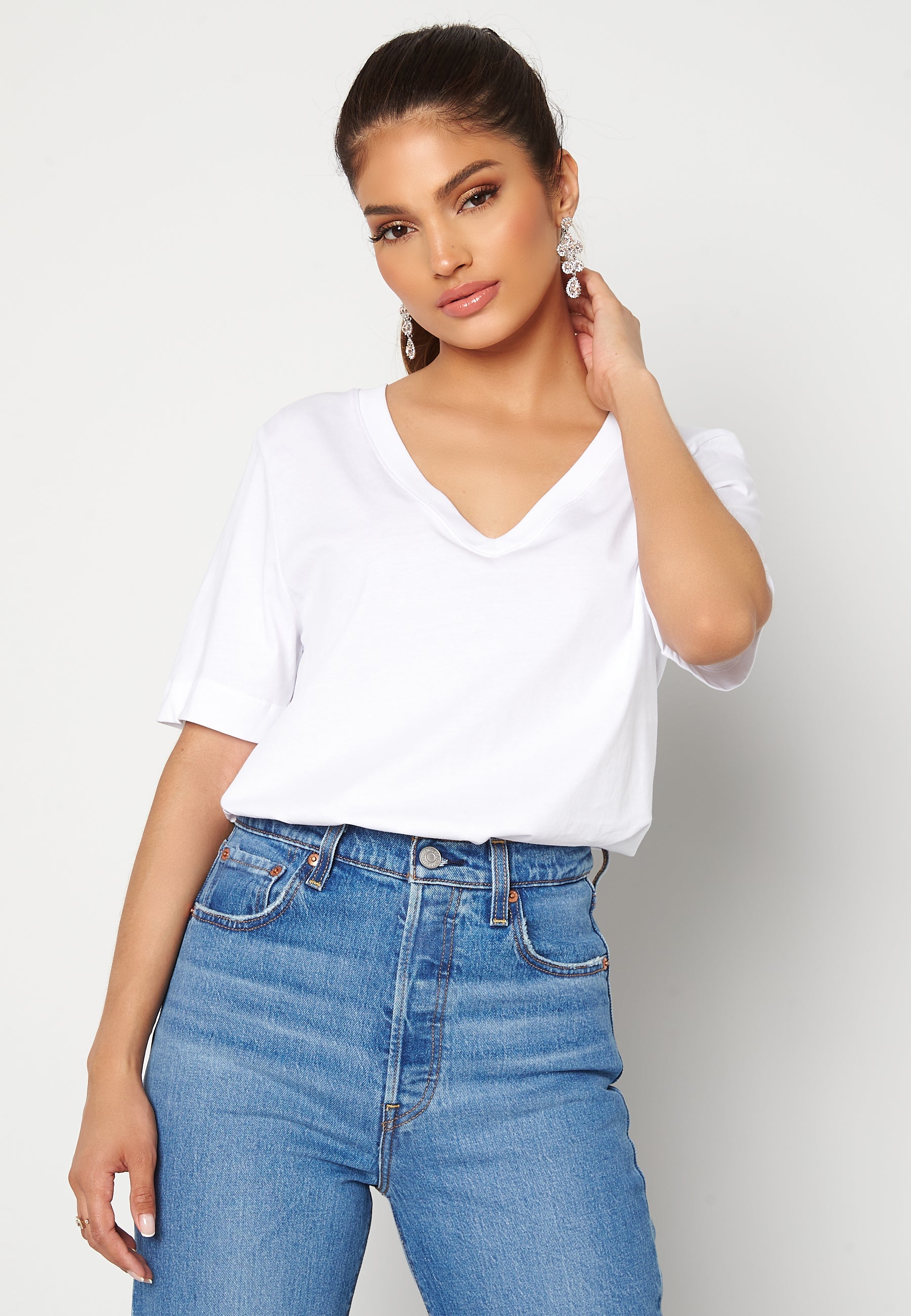 SELECTED Standard SS V-Neck Tee