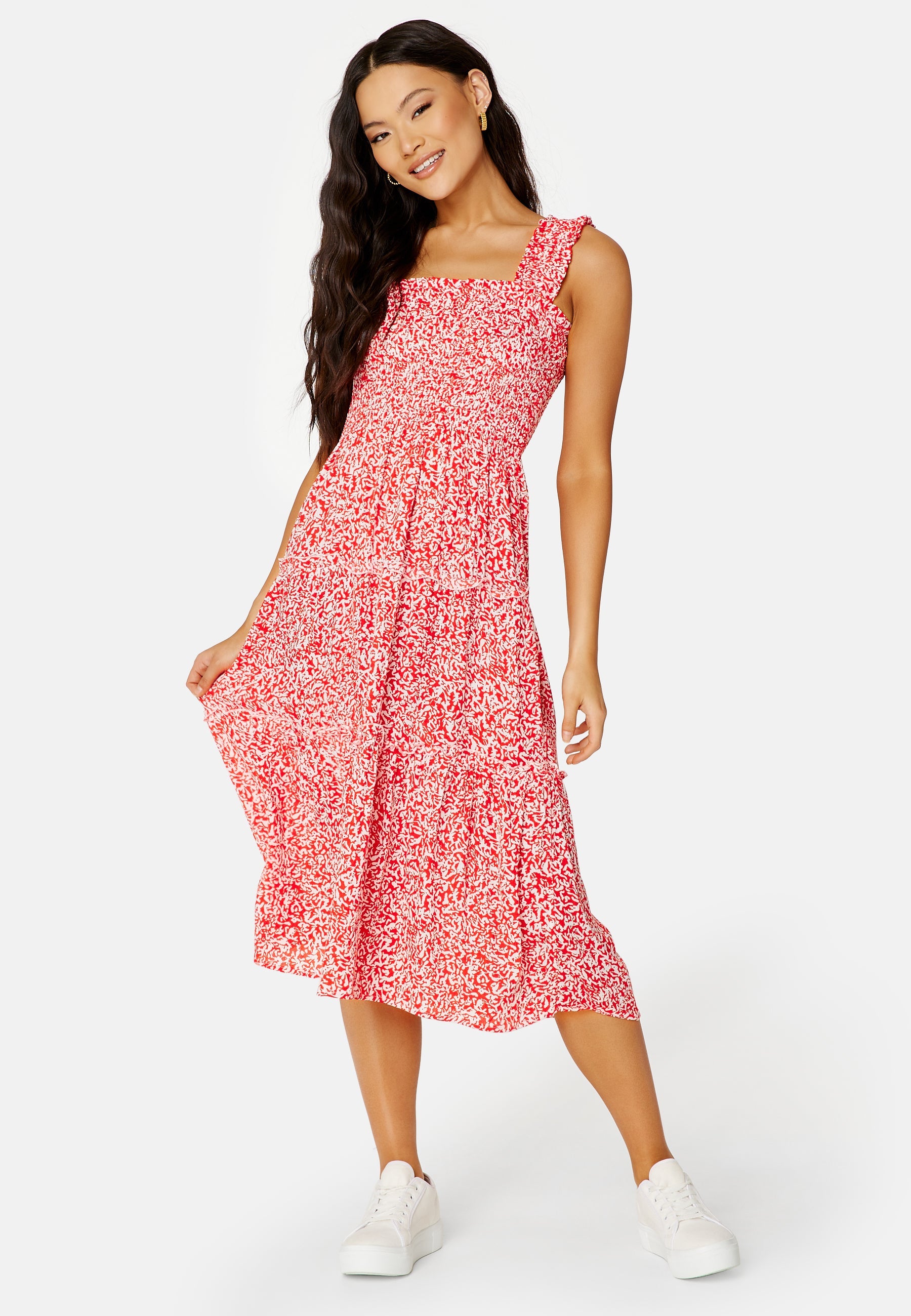 VERO MODA Jenny SL Smock Calf Dress