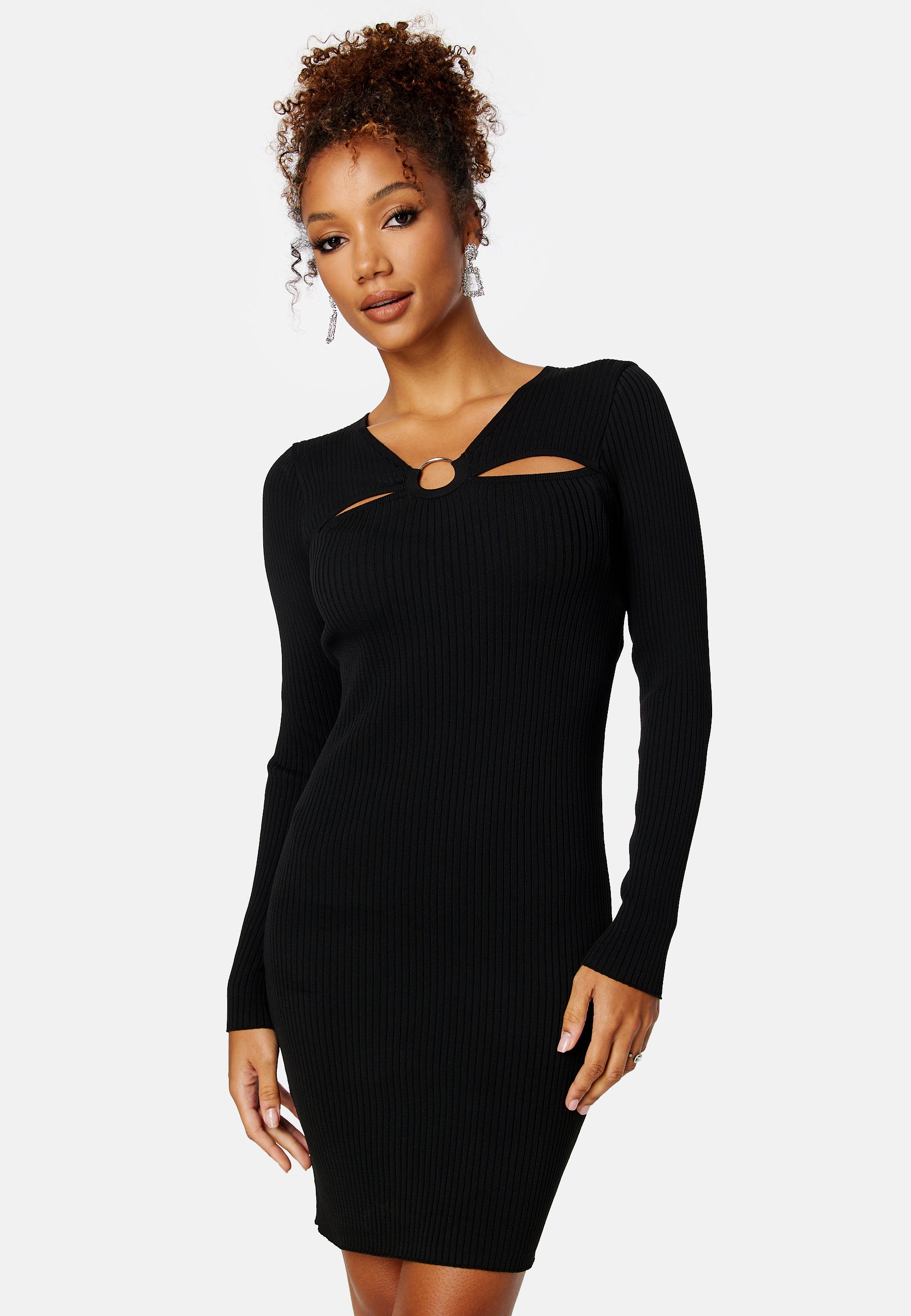 ONLY Perla L/S Peek A Boo Dress