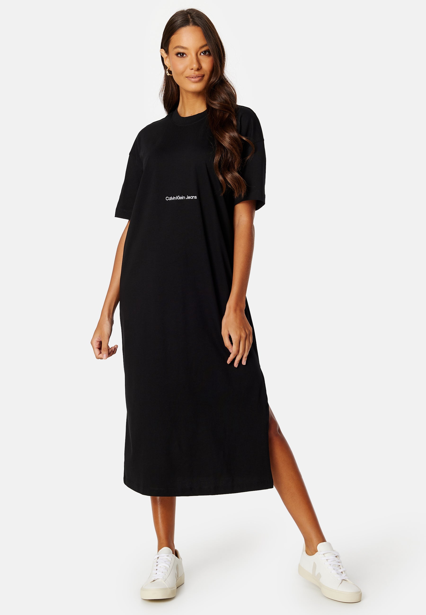Calvin Klein Jeans Institutional Long T-Shirt Dress