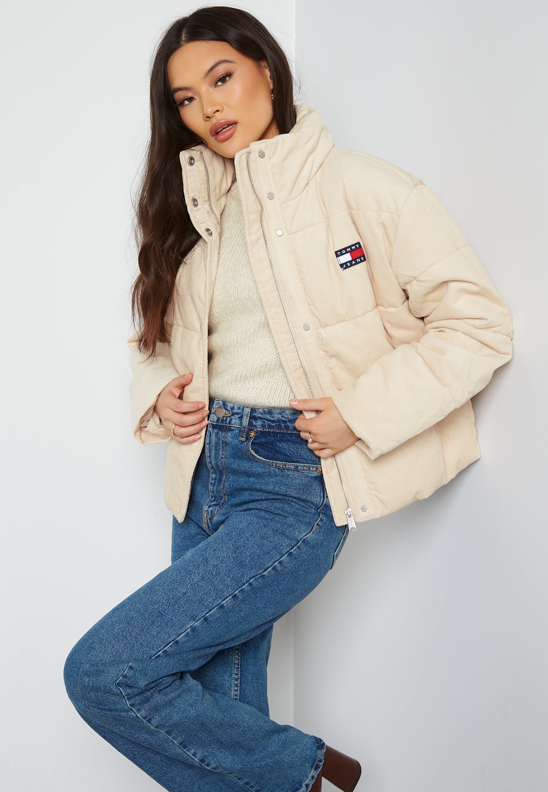TOMMY JEANS Cord Puffa Jacket