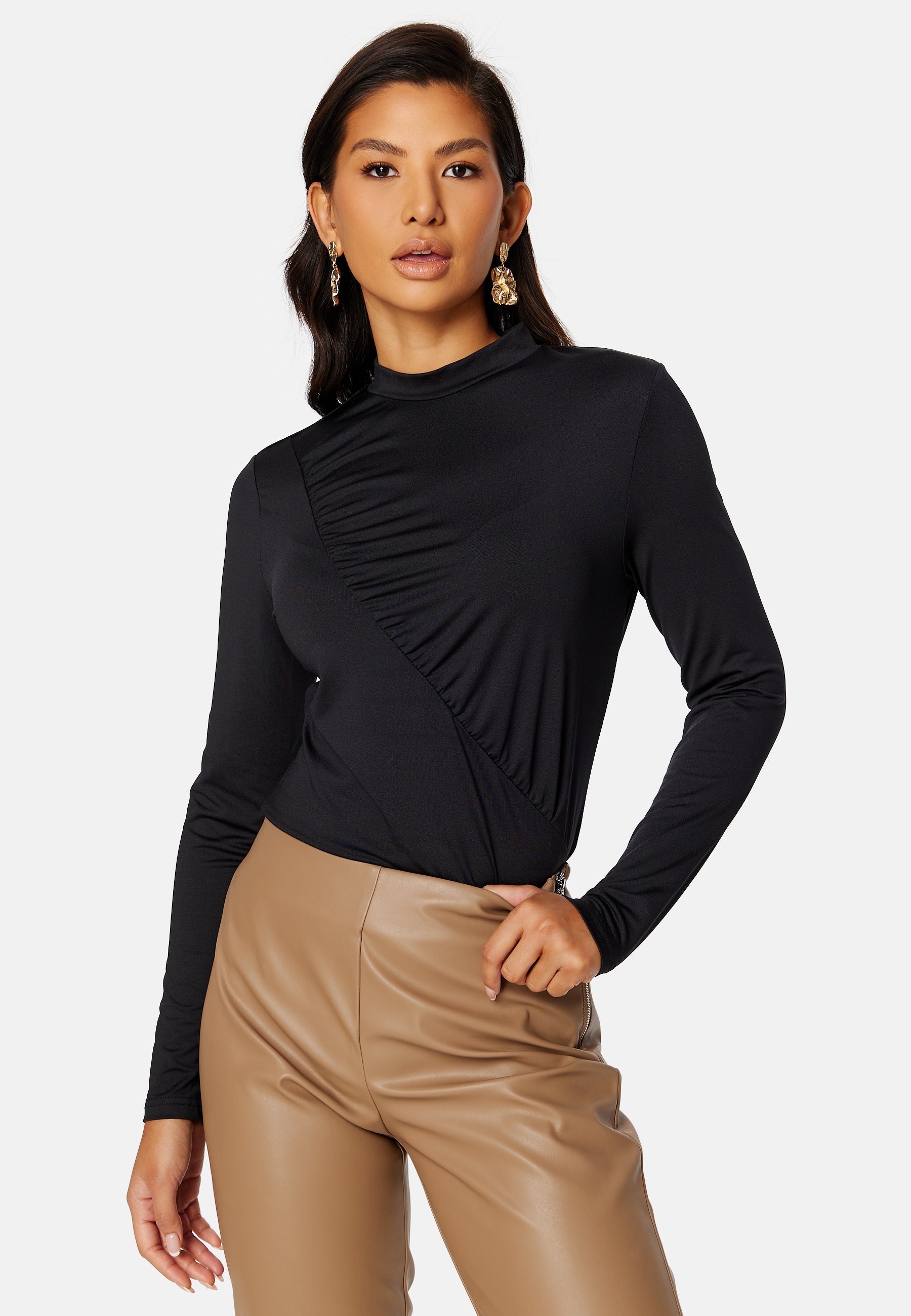 ONLY Sofie L/S Gathering Top