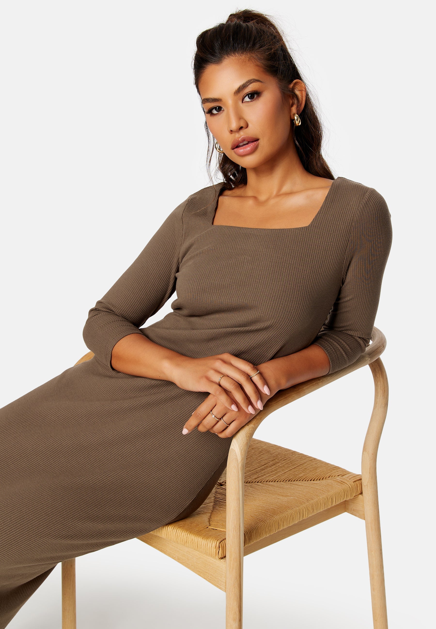 Object Collectors Item Sally 3/4 Midi Dress