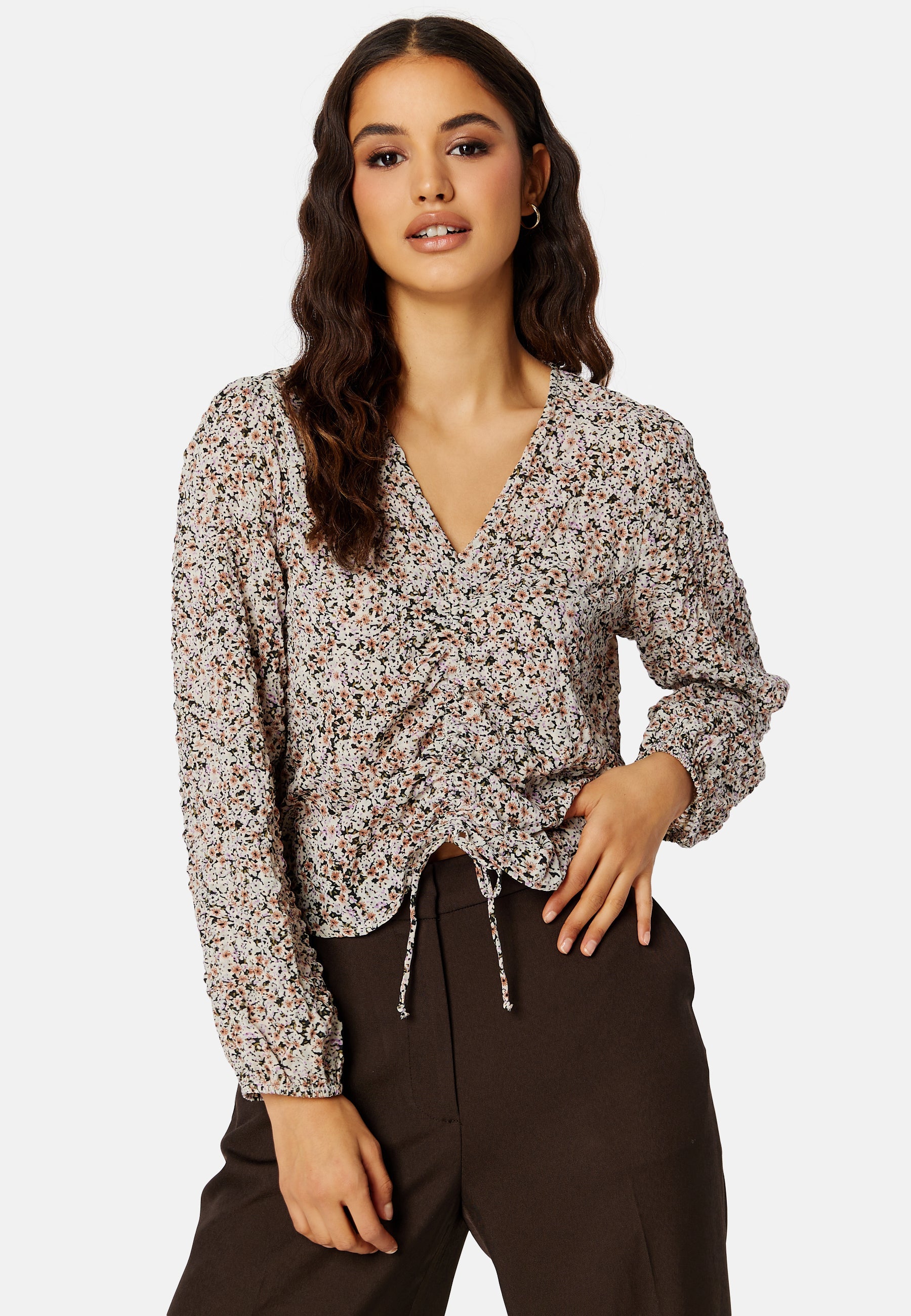 ONLY Heidi L/S Ruching Top