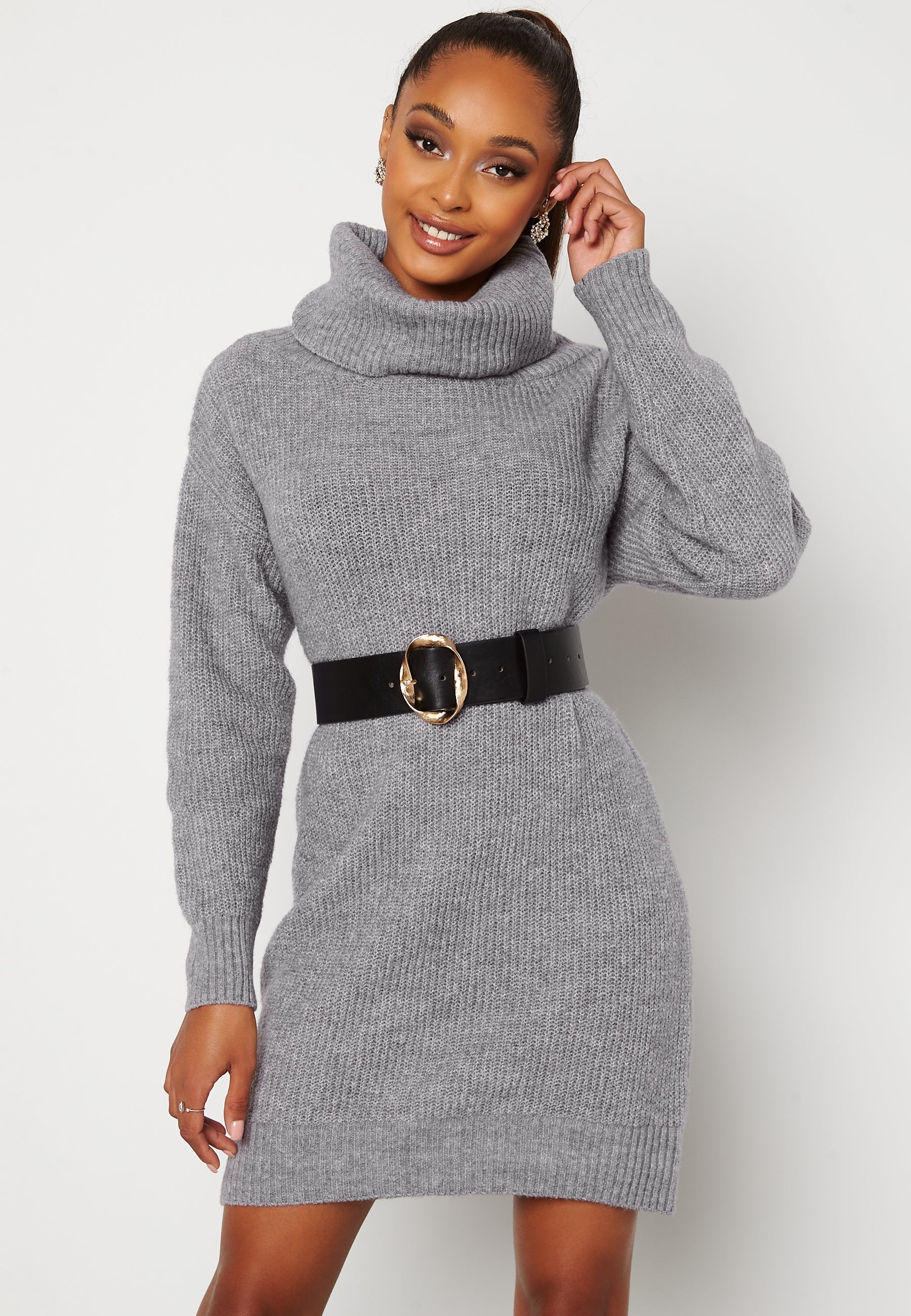 BUBBLEROOM Melissi knitted sweater dress