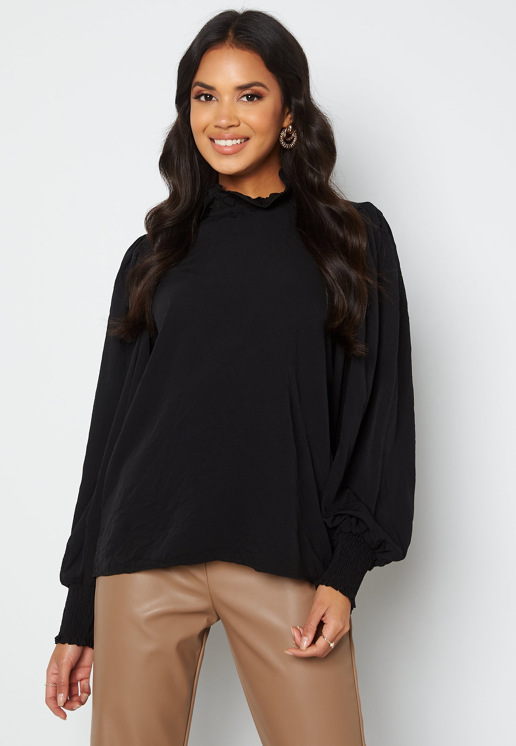 VILA Yomi High Neck L/S Top