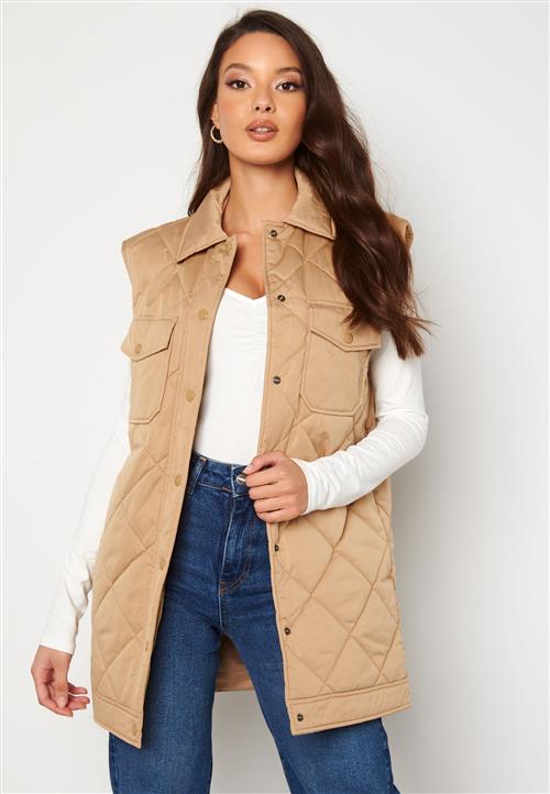 SELECTED Tinna Long Quilted Vest