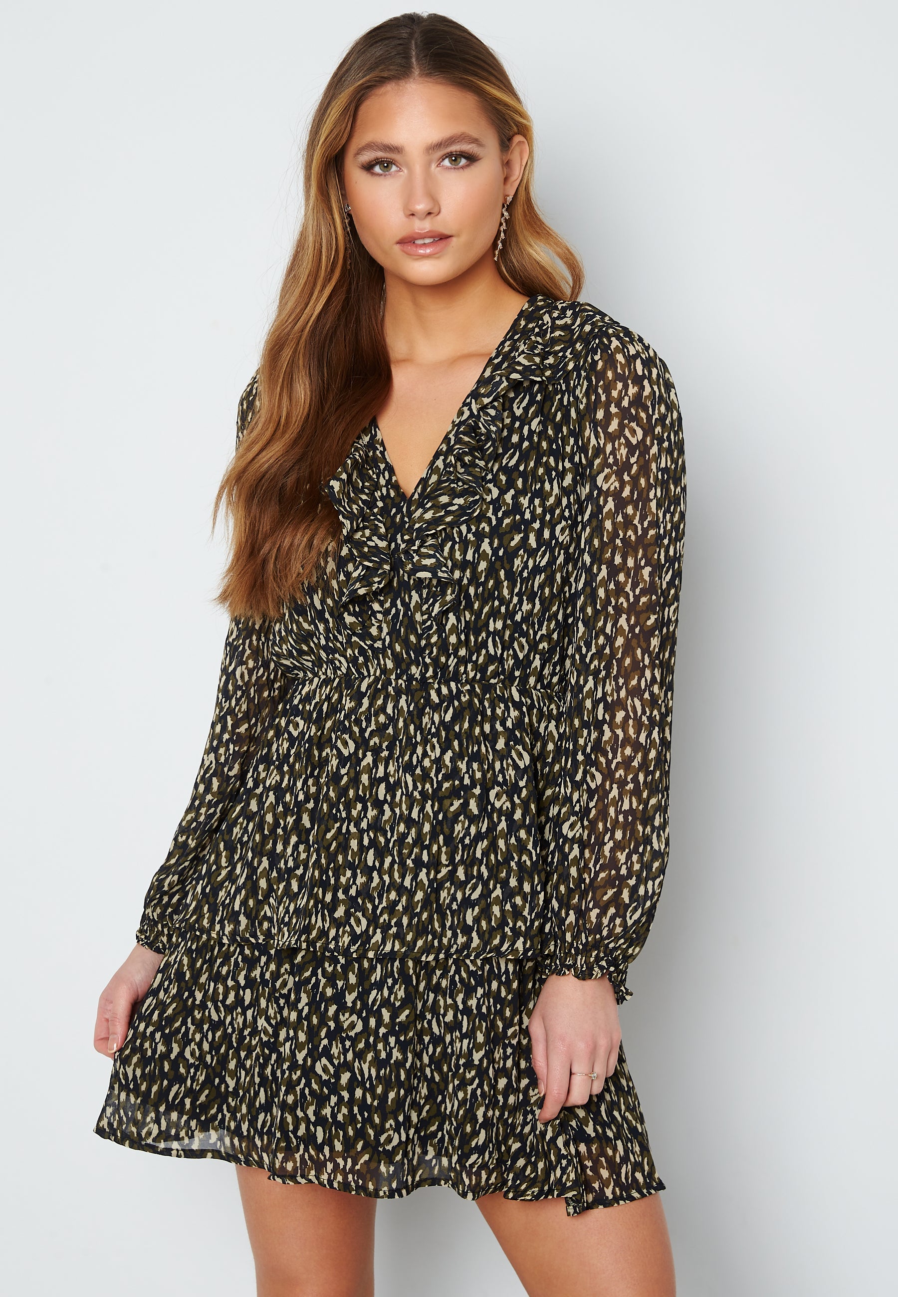 ONLY Ellie Philippa LS Short Dress